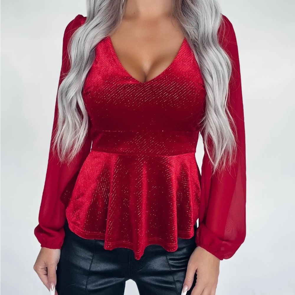 Christmas Red Cocktail top